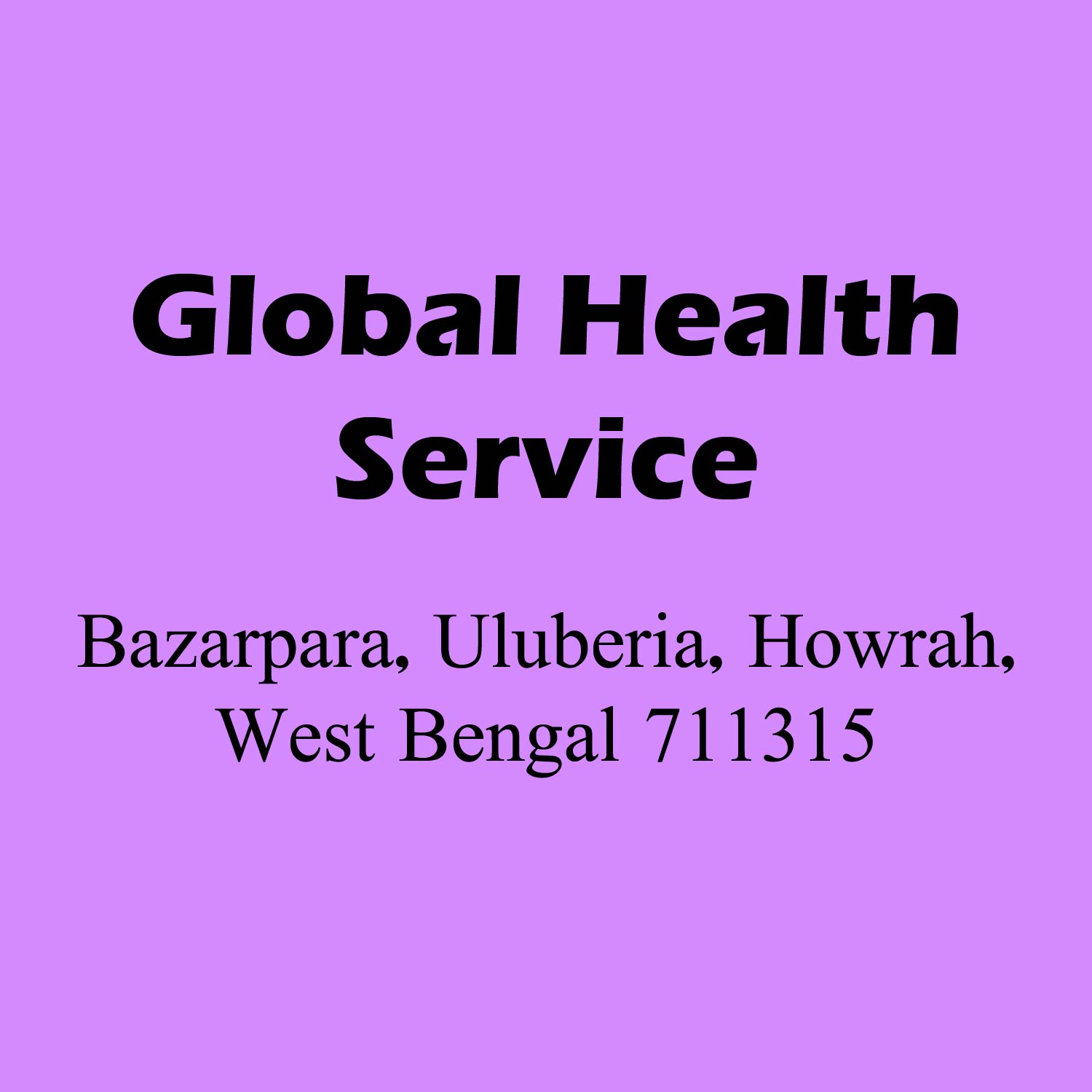 Global Health Service