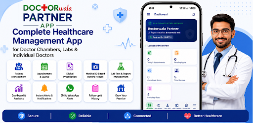 Manage Your Clinic from Anywhere with the Doctorwala Partner App